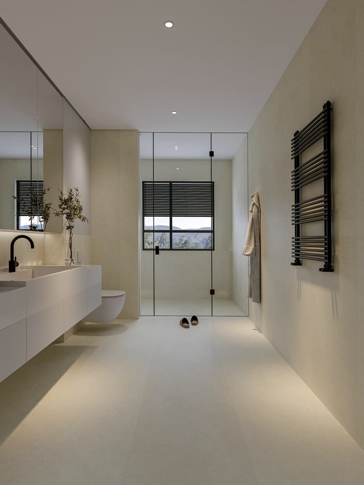 晨曦米黃效果圖