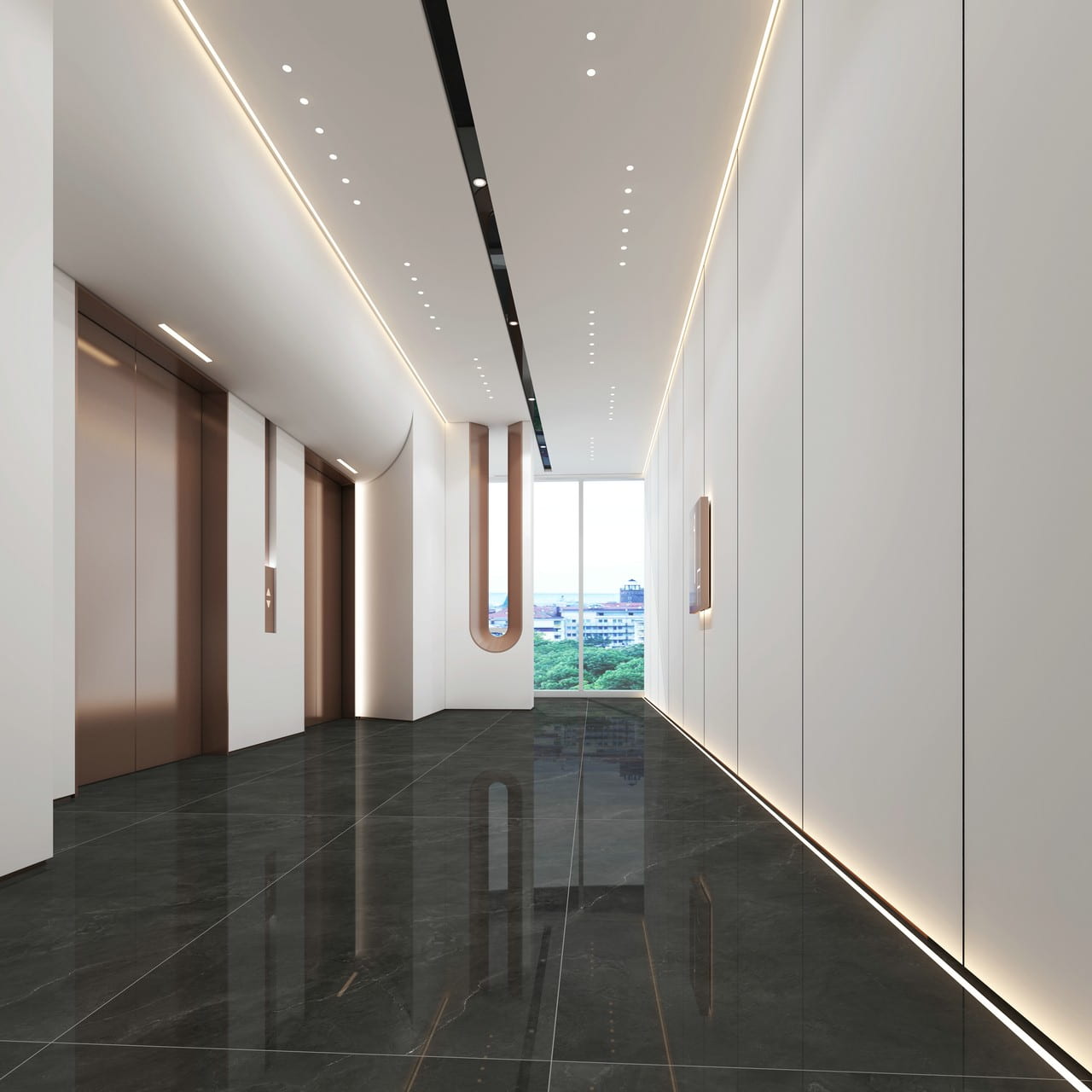 水墨黑巖效果圖