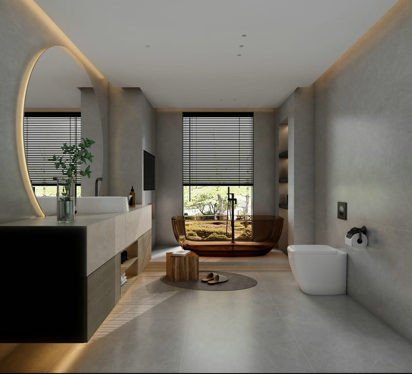 蘇格蘭中灰效果圖